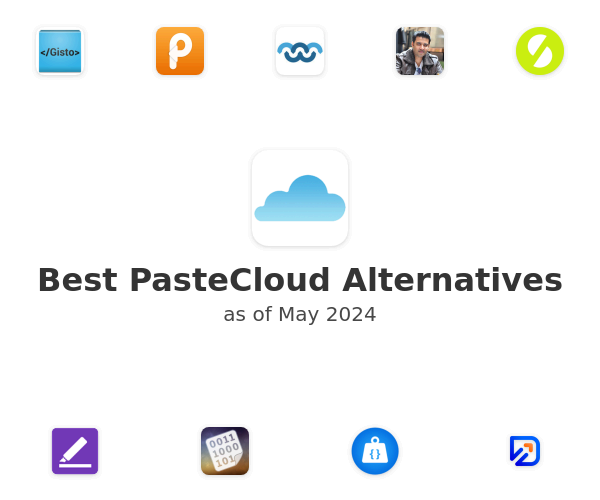 Best PasteCloud Alternatives