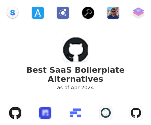 Best SaaS Boilerplate Alternatives