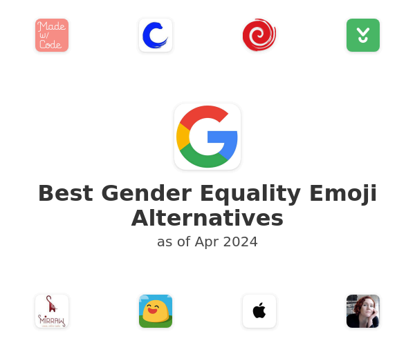 Best Gender Equality Emoji Alternatives