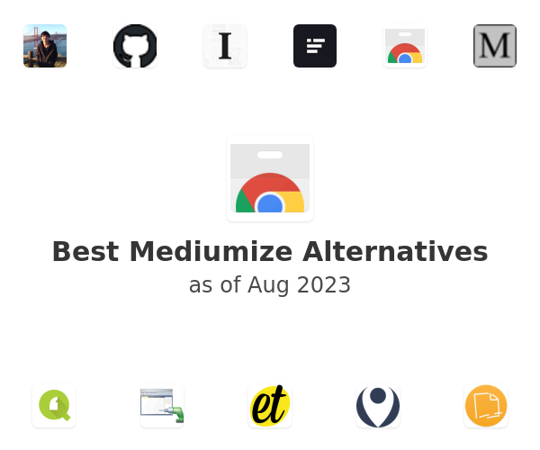 Best Mediumize Alternatives