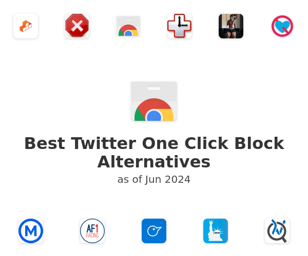 Best Twitter One Click Block Alternatives