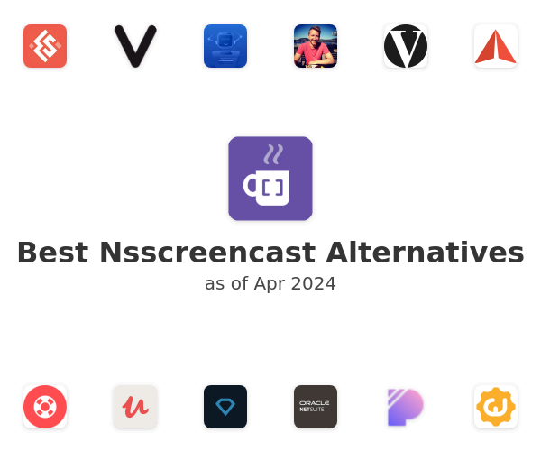 Best Nsscreencast Alternatives