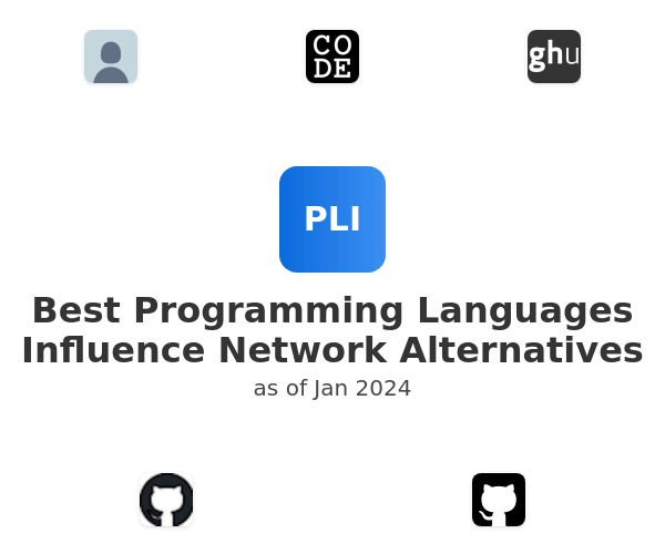 Best Programming Languages Influence Network Alternatives
