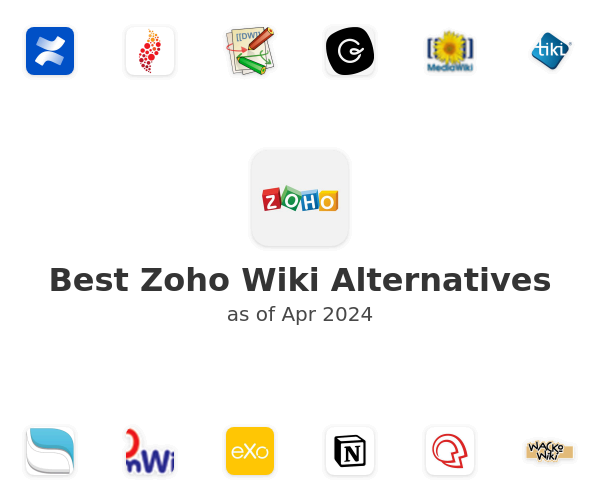 Best Zoho Wiki Alternatives