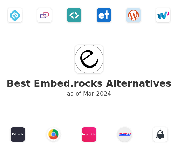 Best Embed.rocks Alternatives