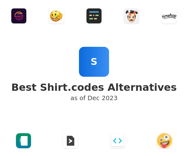 Best Shirt.codes Alternatives