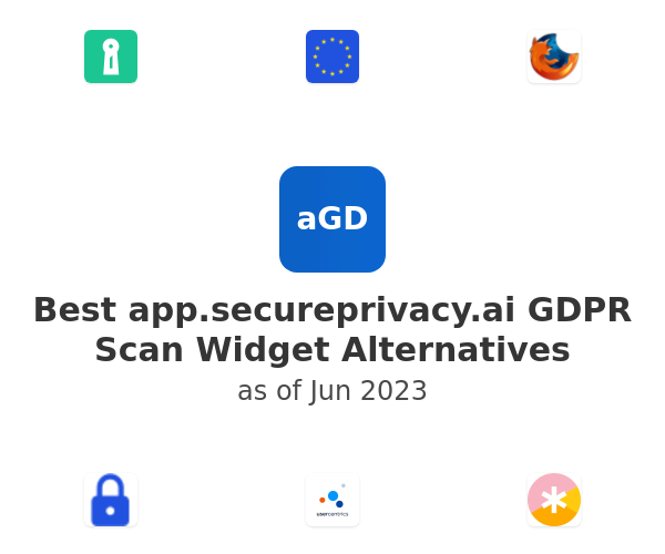 Best app.secureprivacy.ai GDPR Scan Widget Alternatives
