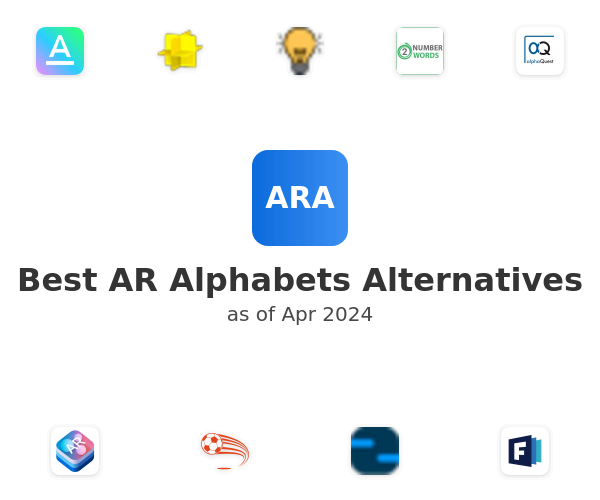 Best AR Alphabets Alternatives