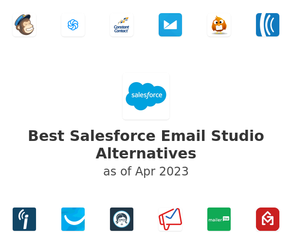 Best Salesforce Email Studio Alternatives