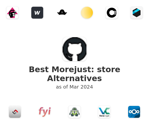 Best Morejust: store Alternatives
