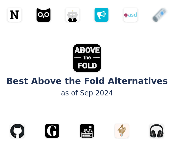 Best Above the Fold Alternatives