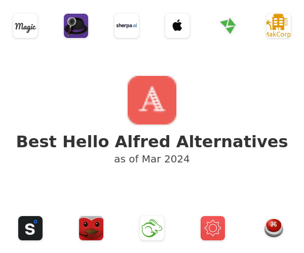 Best Hello Alfred Alternatives