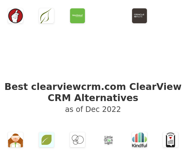 Best clearviewcrm.com ClearView CRM Alternatives