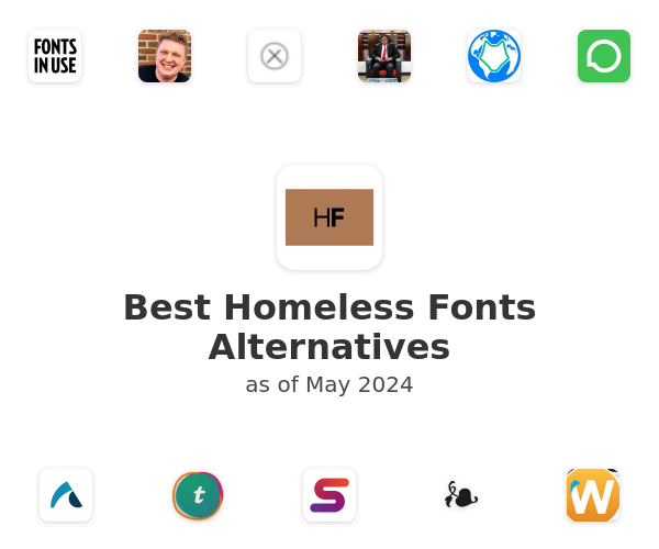 Best Homeless Fonts Alternatives