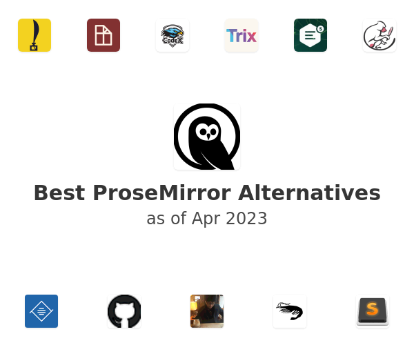 Best ProseMirror Alternatives