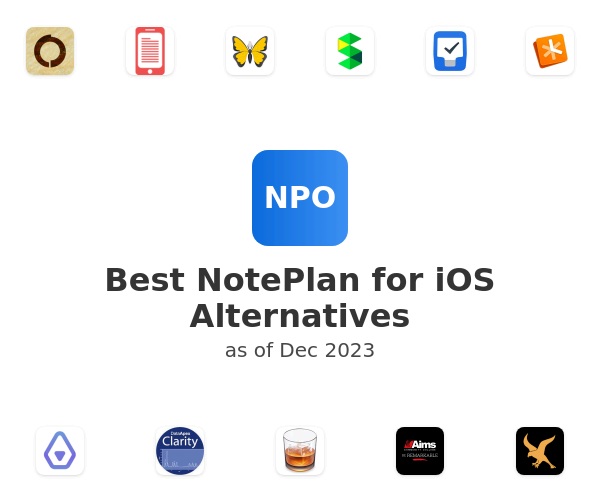 Best NotePlan for iOS Alternatives