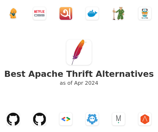 Best Apache Thrift Alternatives