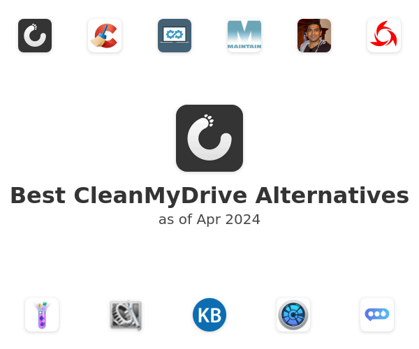 Best CleanMyDrive Alternatives