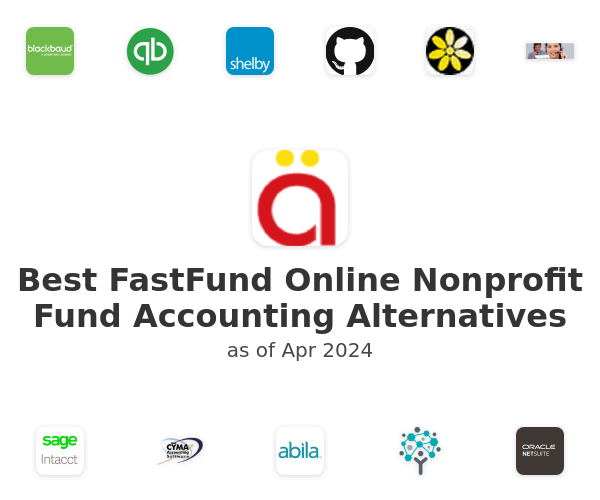Best FastFund Online Nonprofit Fund Accounting Alternatives