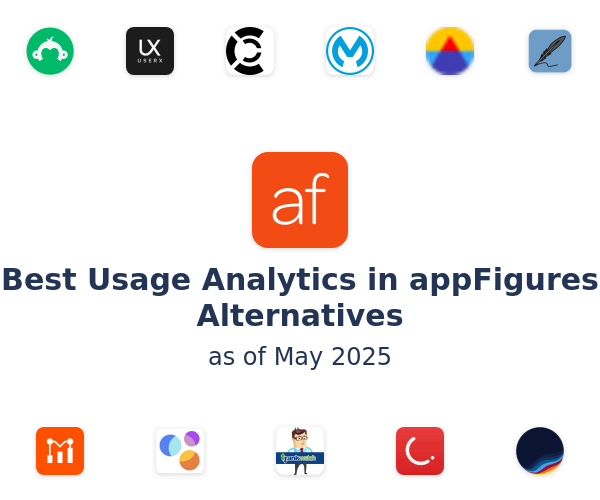 Best Usage Analytics in appFigures Alternatives