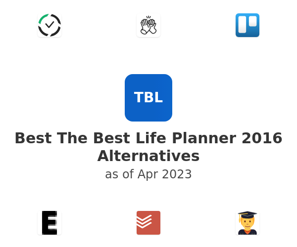 Best The Best Life Planner 2016 Alternatives