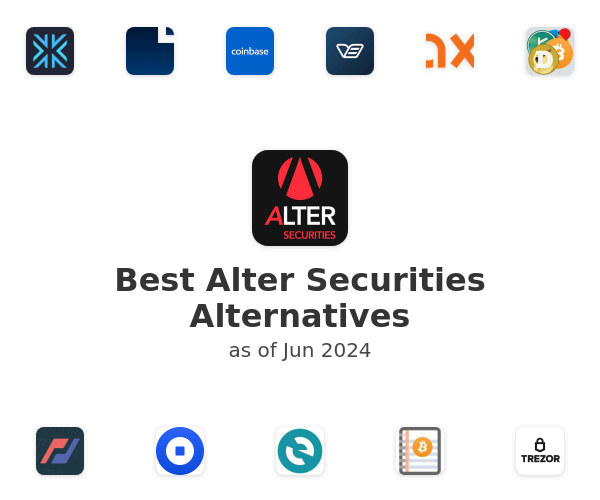Best Alter Securities Alternatives