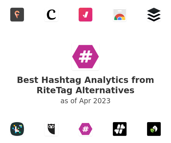 Best Hashtag Analytics from RiteTag Alternatives