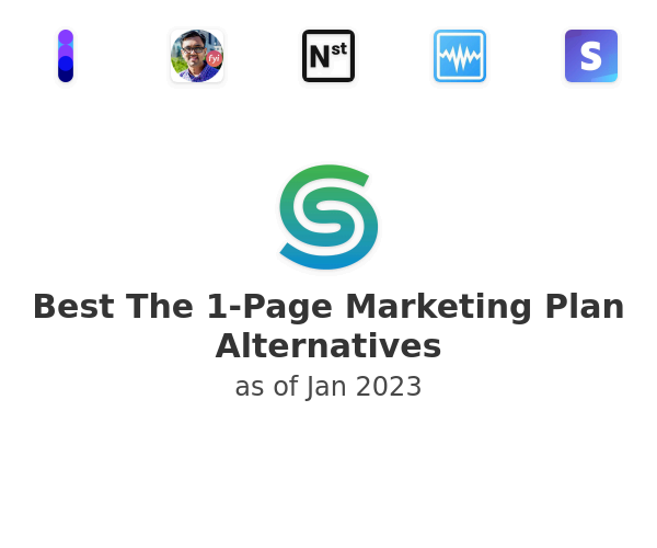 Best The 1-Page Marketing Plan Alternatives