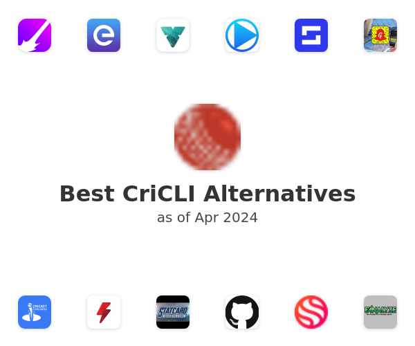 Best CriCLI Alternatives