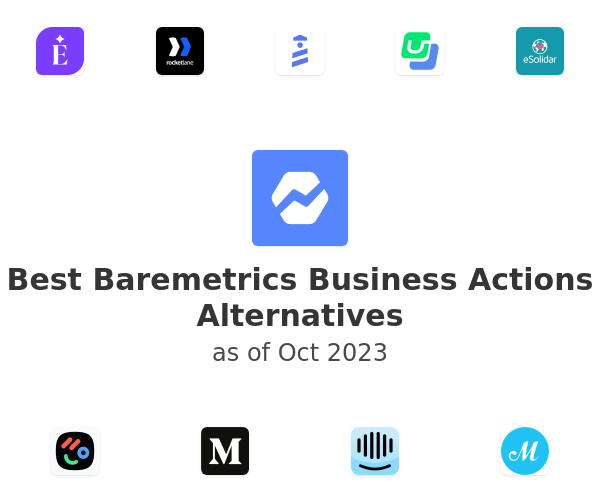 Best Baremetrics Business Actions Alternatives