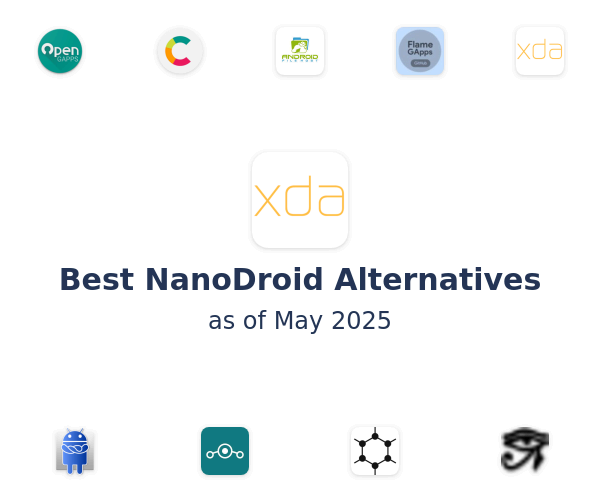 Best NanoDroid Alternatives