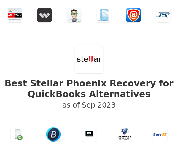 Best Stellar Phoenix Recovery for QuickBooks Alternatives