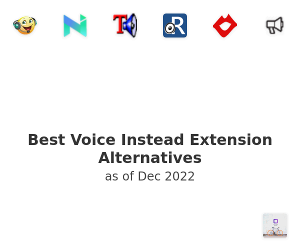 Best Voice Instead Extension Alternatives