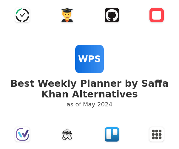 Best Weekly Planner by Saffa Khan Alternatives