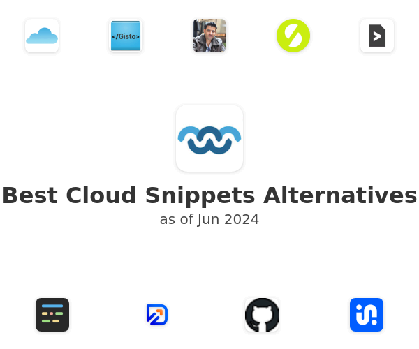 Best Cloud Snippets Alternatives