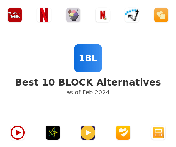 Best 10 BLOCK Alternatives
