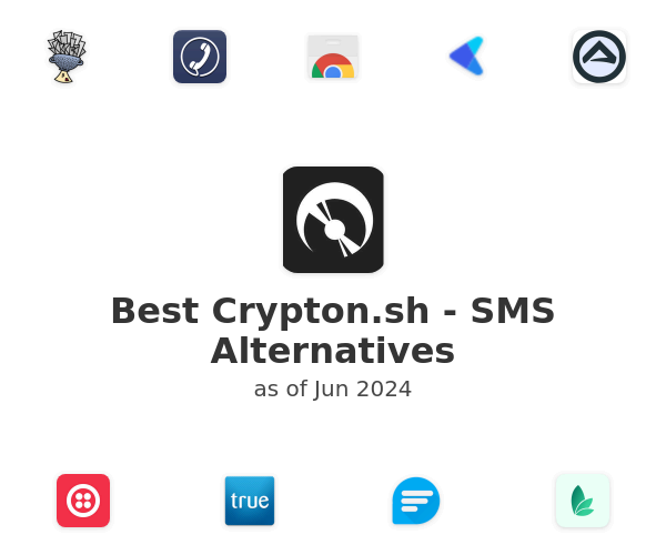 Best Crypton.sh - SMS Alternatives