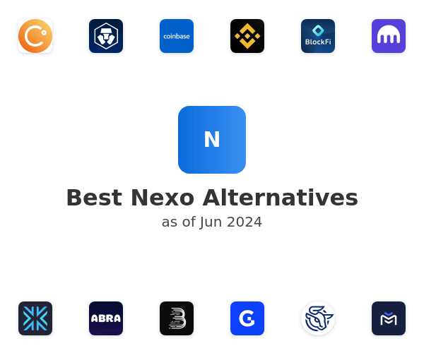 Best Nexo Alternatives