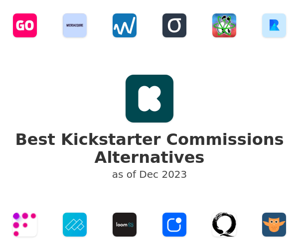 Best Kickstarter Commissions Alternatives