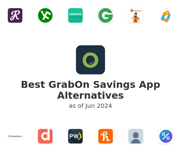 Best GrabOn Savings App Alternatives