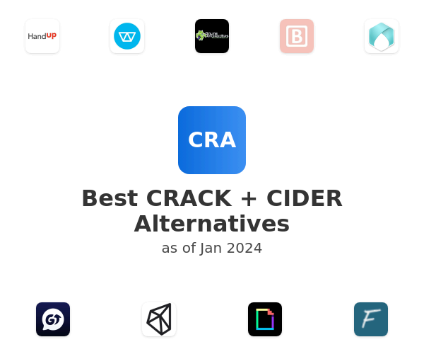 Best CRACK + CIDER Alternatives