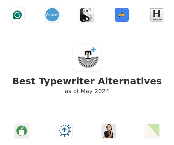 Best Typewriter Alternatives