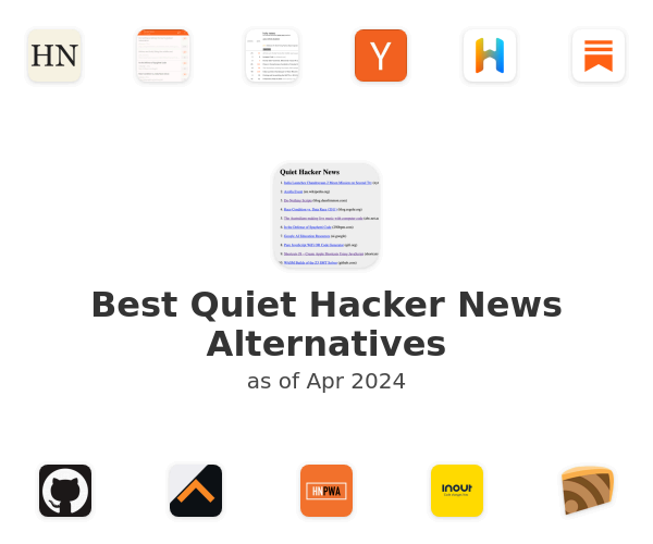 Best Quiet Hacker News Alternatives
