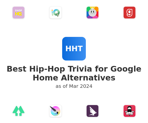 Best Hip-Hop Trivia for Google Home Alternatives