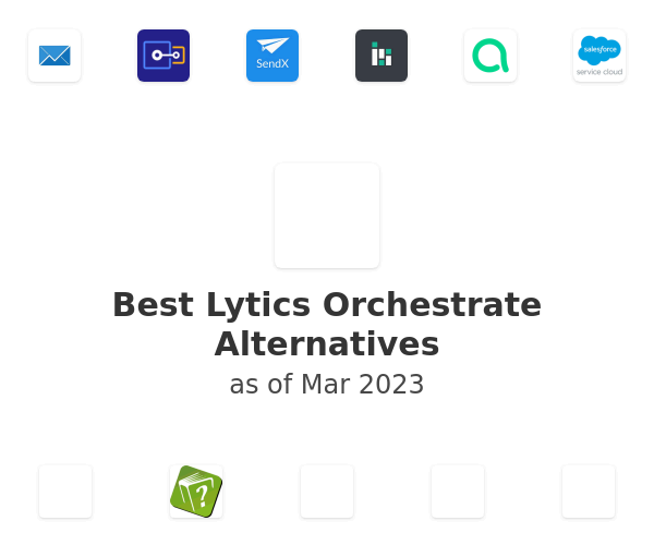 Best Lytics Orchestrate Alternatives