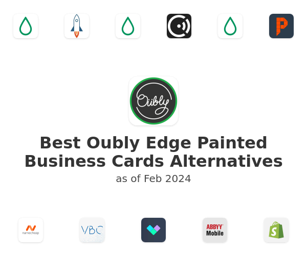 Best Oubly Edge Painted Business Cards Alternatives