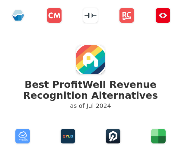 Best ProfitWell Revenue Recognition Alternatives