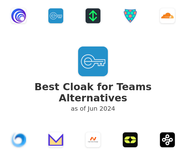 Best Cloak for Teams Alternatives