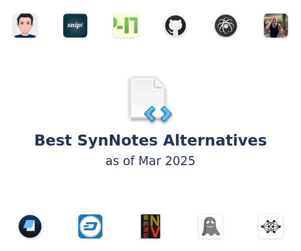 Best SynNotes Alternatives