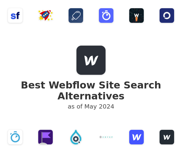 Best Webflow Site Search Alternatives